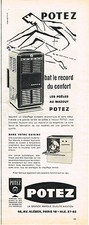 1959 ADVERTISING POTEZ Oil Stove
