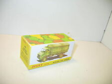 n37b, Mercedes UNIMOG II ref.804 repro truck box, military DINKY TOYS