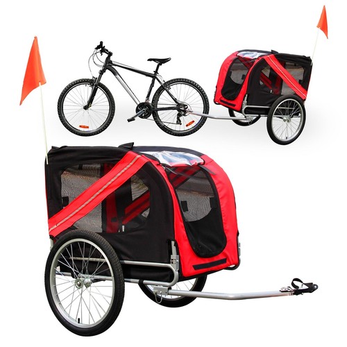 Remorque vélo pour chien - remorque,