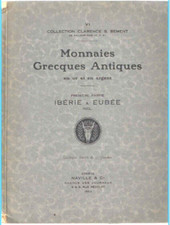 Col Clarence S Bement 1923 No VI Monnaies Grecques Antiques IBERIE A EUBEE coins
