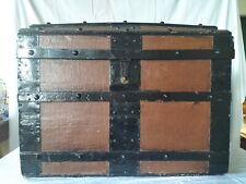 Vintage Wooden Trunk Chest Hood 70 x 55 (h) cm 14 kg