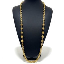 Collier long boule logo CC