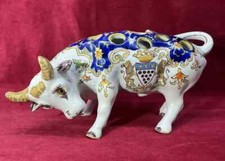 BULL BULL MANADE SPIKE FLOWERS FOURMAINTRAUX BROTHER COAT OF ARMS BRITTANY