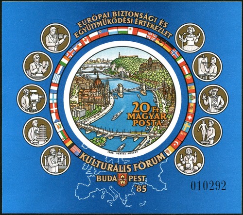 Hongrie bloc feuillet - hongrie, bloc-feuillet