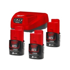 Pack NRJ 12V, 3 Ah Red