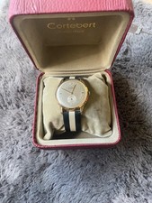 Vintage Cortebert 38mm Gold-Plated 20 M Cal. 677 Manual Wind Watch – 15 Jewels