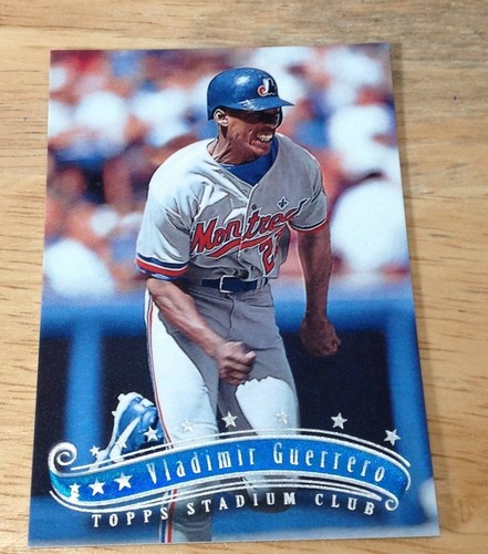 Vladimir guerrero 1997 topps - guerrero,