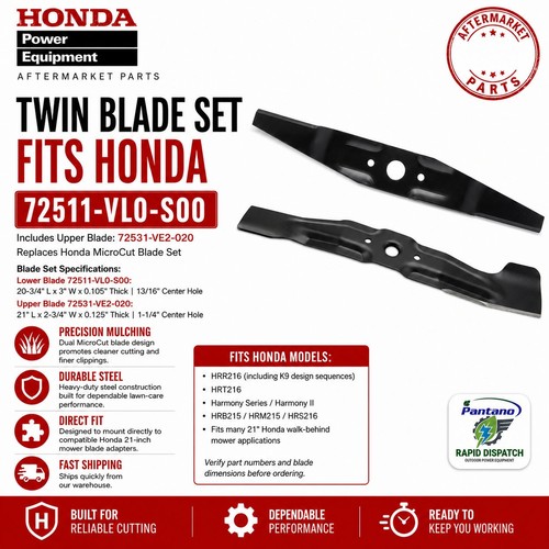 Twin blade set fits - fits, honda