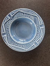 Beautiful advertising ashtray of the "Loterie Nationale" - porcelain of Gien