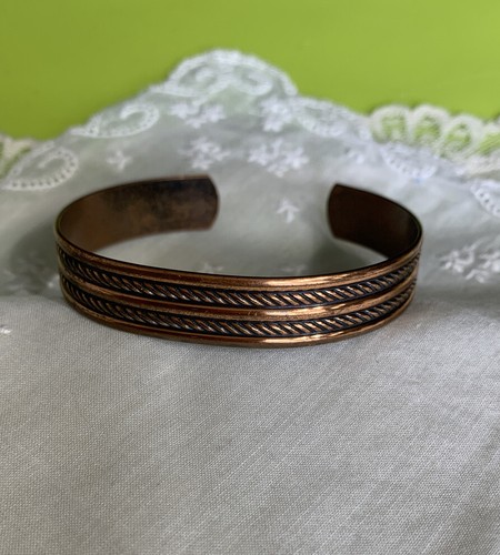 Copper cuff bracelet jewelry - copper,