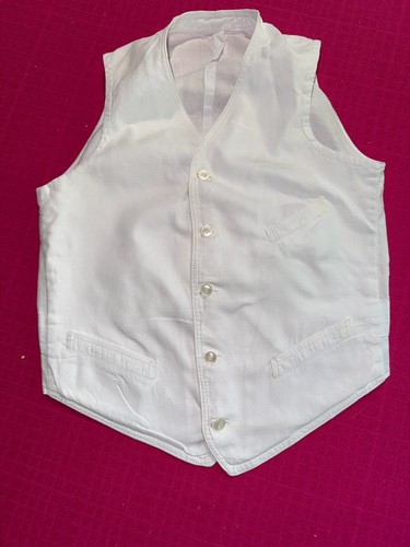 Antique white cotton pique - cotton,