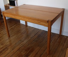 Table de salle à manger en pin 'Hongisto' de Ilmari Tapiovaara scandinave 1960'