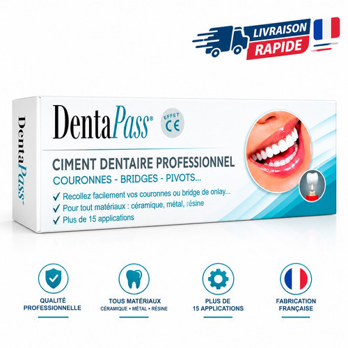Ciment dentaire colle - ciment,