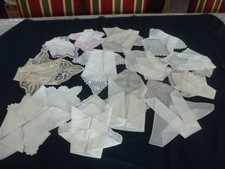 lot 13 mouchoirs ancien 