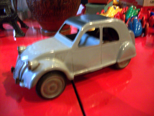 Ancien jouet tôle auto - , jrd