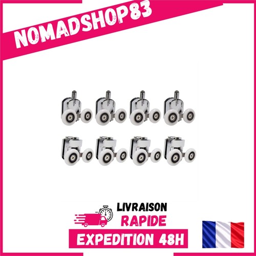 Roulettes double pour porte - , de