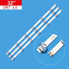 KIT 3 BARRE STRIP 6 LED TV LG INNOTEK 32 AGF78399901 32LF5610 32LB580