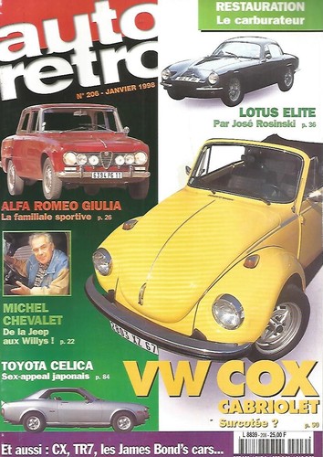 Auto retro 206 - n°206, alfa