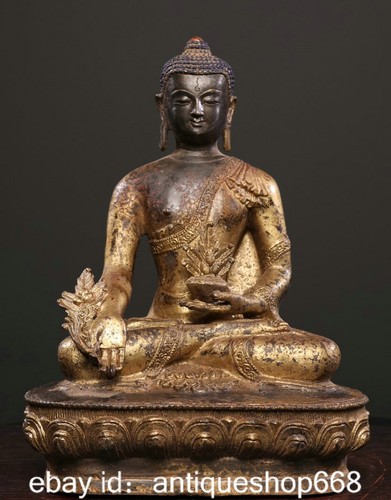 Vieille statue de - 10.8",