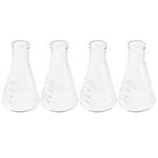 4pcs Erlenmeyer Borosilicate