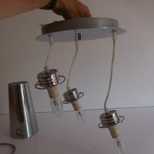 SEYLUMIERE XXe Art Deco Design PN France Ceiling Suspension Lighting