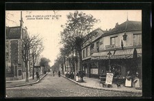 Old postcard Parc-Saint-Maur, Avenue Emile Zola 1924 