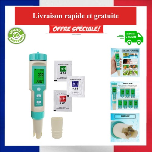 Testeur eau numérique - testeur, 7