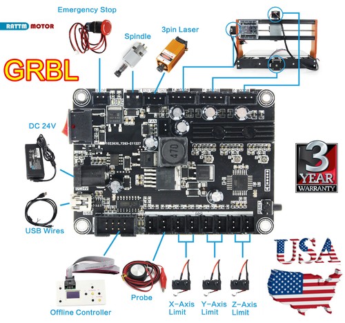 Usa cnc 3018 pro - 3018,