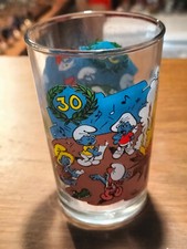 VERRE SCHTROUMPF PEYO 1988
