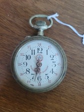 Messaggero Roskopf Montre À Gousset Ancienne Ne Fonctionne Pas HS P2827