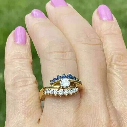 Bague fiançailles en or - de,