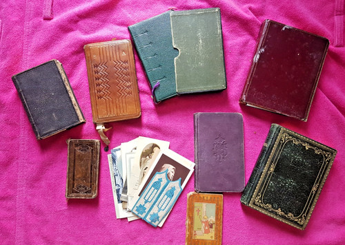 Lot objets religieux anciens - lot, d'objets