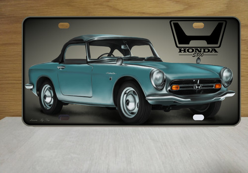 Honda s800 cabriolet plaque - s800,