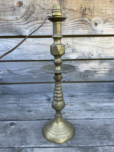 Pied lampe bronze style - pied,