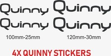 4X Quinny Buzz Zapp Poussette Pousette Remplacement Autocollants