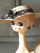 Ancien stock Atelier Modiste Accessoire chapeau costume Belle époque