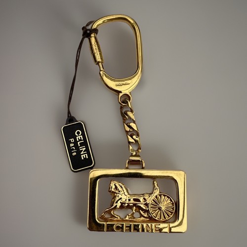Porte clés breloque - porte-clés, dorée