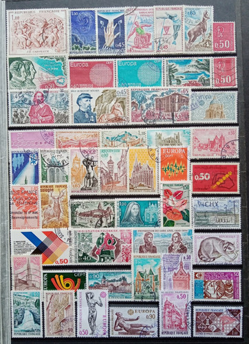 France 109 timbres - 109,