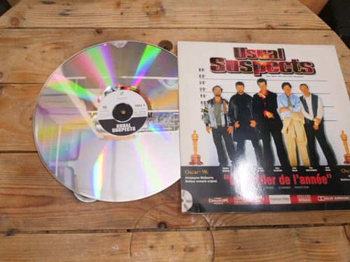 Usual suspects laserdisc pal - usual,