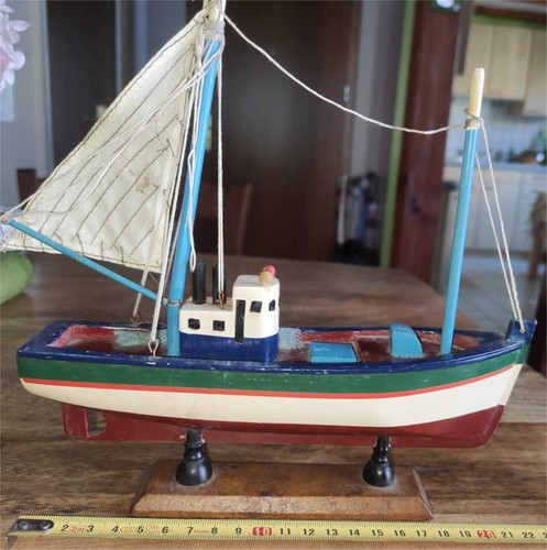 Maquette bateau pêche - maquette, de