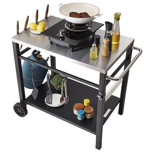 Vevor desserte plancha - plancha, chariot