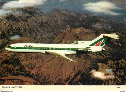 Carte postale aviation - -,