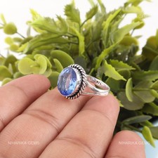 Bague Solitaire Ovale