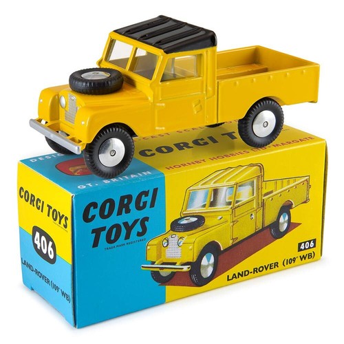 Corgi 406 land rover 109 - corgi,