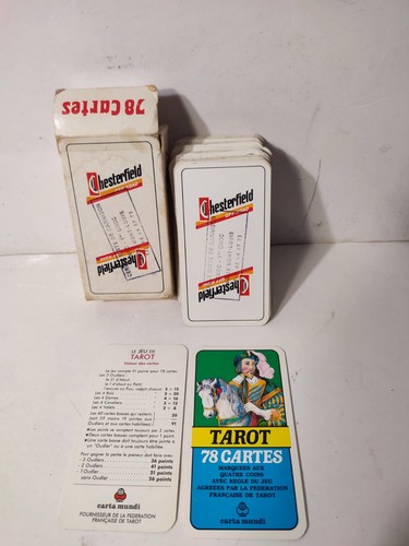 Jeu carte tarot - 78,