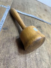 No. 17 Old Tool, Antique Kitchen Tool Folk Art Pestle Mash Press Vintage