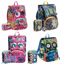 Sac À Dos Seven SJ Seven Junior + Trousse 3 Zips Complète