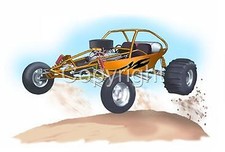 Sand Rail Dune Buggy ATV Short