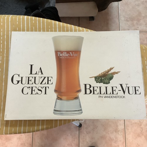 Ancien carton bière - carton,