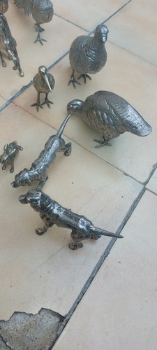 Lot figurines décoratives - , en